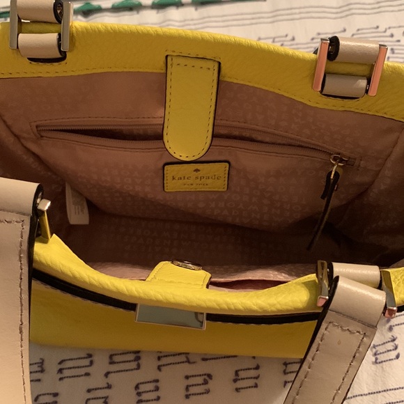Kate spade white and yellow bag - Picture 3 of 5